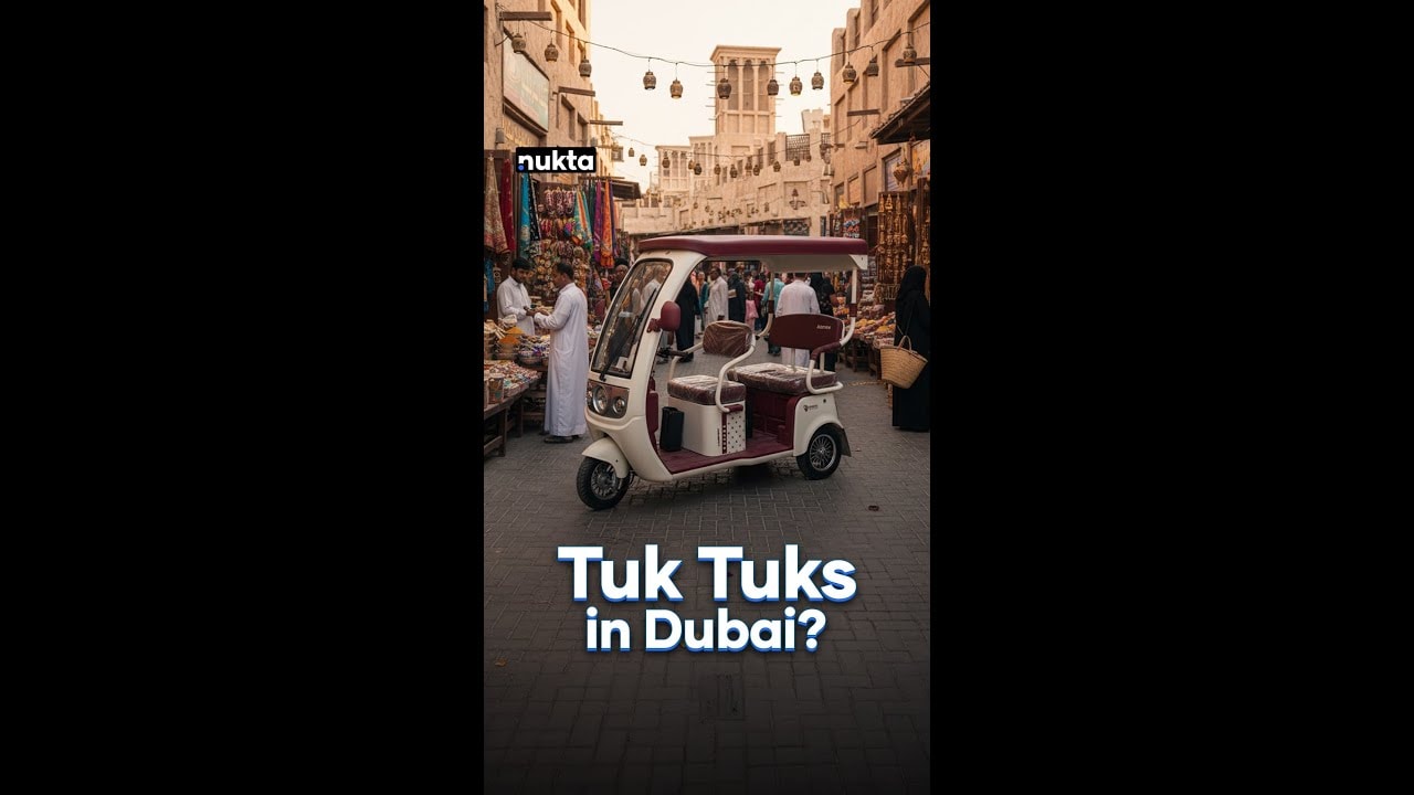 Are Tuk Tuk's Actually Coming to Dubai?! | Nukta Dubai